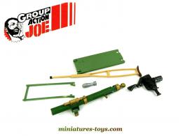 Un lot de cinq accessoires pour figurines articulées Action Joe Big Jim au 1/6e