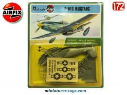 La maquette du chasseur américain P51D Mustang par Airfix au 1/72e
