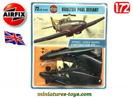 La maquette du chasseur britannique Boulton Paul Defiant par Airfix au 1/72e