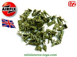 Un lot de 56 soldats anglais de 1944 en figurines par Airfix au 1/72e