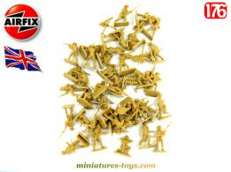 Un lot de 32 soldats anglais de la 8e armée par Airfix au 1/76e