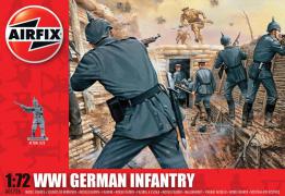 Les soldats allemands de la première guerre mondiale d'Airfix au 1/72e