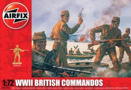 Les Commandos anglais de la seconde guerre mondiale par Airfix au 1/72e