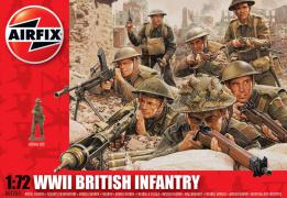 Les soldats anglais de la seconde guerre mondiale d'Airfix au 1/72e