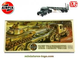 Le kit vintage du Scammell Tank transporter miniature par Airfix au 1/76e