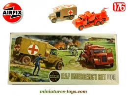 Le kit vintage du duo de camions de secours de la RAF par Airfix au 1/76e