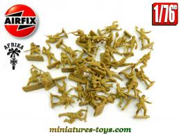 Les soldats allemands de l'Afrika Korps en figurines par Airfix au 1/76e
