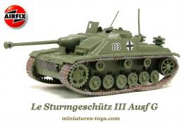 Le kit du char allemand Sturmgeschutz III Ausf G d'Airfix au 1/76e