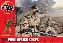 L'Afrika korps allemande de la seconde guerre mondiale d'Airfix au 1/32e