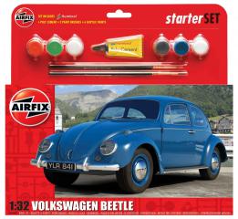 Le kit de la Coccinelle 1200 Volkswagen en miniature par Airfix au 1/32e