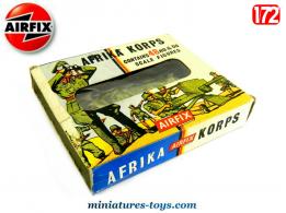 Les soldats allemands de l'Afrika-Korps en figurines par Airfix au 1/72e