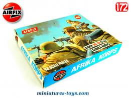 Les soldats allemands de l'Afrika-Korps en figurines par Airfix au 1/72e