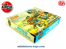 Le Highland Infantry à Waterloo en figurines boite vintage par Airfix au 1/72e