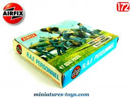 Le personnel RAF de la seconde guerre mondiale en figurines par Airfix au 1/72e