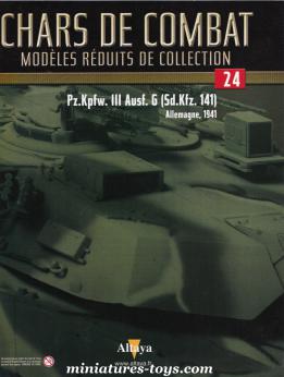 Le fascicule n° 24 de la collection Altaya chars de combat miniatures au 1/72e