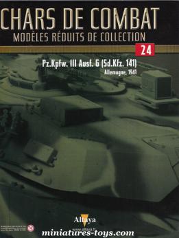 Le fascicule n° 24 de la collection Altaya chars de combat miniatures au 1/72e