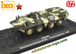 Le blindé a roues BTR-80 russe en miniature par Ixo Models et Altaya au 1/72e