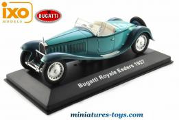 La Bugatti Royale Esders modèle 1927 en miniature d'Altaya au 1/43e