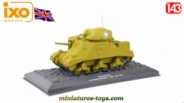 Le char américain M3 Grant en miniature par Ixo Models pour Altaya au 1/43e
