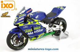 La moto Honda RC211V de Gibernau en miniature par Ixo Models au 1/12e