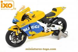La moto Honda RC211V de Max Biaggi en miniature par Ixo Models au 1/12e