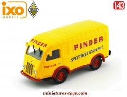 Le Renault 1000 Kg tôlé du cirque Pinder en miniature par Ixo Models au 1/43e