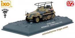 Le SdKfz 250/5 Hanomag Afrika Korps miniature par Ixo Models Altaya au 1/72e