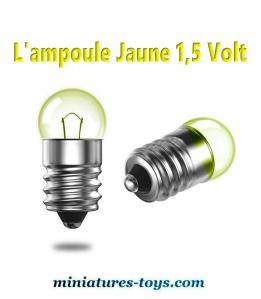 Une ampoule Jaune éclairage de phare ou gyrophare de toit pour miniatures
