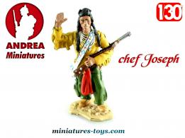 La figurine du Chef indien Joseph par Andrea au 1/32e