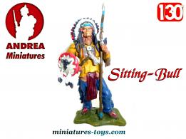 La figurine du Chef indien Sitting Bull par Andrea au 1/32e