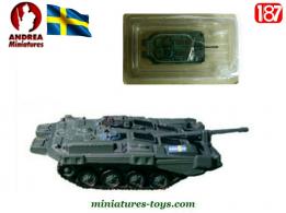Le char suédois STRV-103 en miniature par Andrea au 1/87e H0 HO