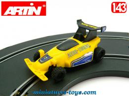 Le buggy Aero Turbo jaune en miniature pour circuit Artin au 1/43e