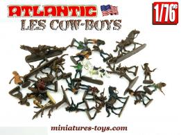 Les Cow Boys Outlaws et Shérifs du far West en figurines Atlantic au 1/76e