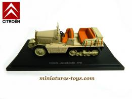 L'autochenille Citroën C4F de 1931 en miniature Universal Hobbies au 1/43e