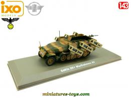 Le Wurfrahmen 41 Hanomag miniature par Ixo Models et Atlas au 1/43e