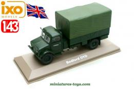 Le camion militaire anglais Bedford Oyd miniature par Ixo Models au 1/43e