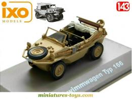 La Schwimmwagen 166 sable en miniature par Ixo Models au 1/43e