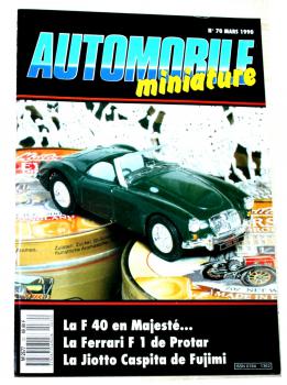 La revue Automobile Miniature n°70 de Mars 1990