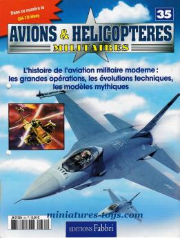 Un lot de 14 revues de la collection Fabbri Avions et hélicoptères militaires
