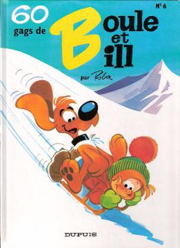 La BD 60 gags de Boule et Bill n°6 parue chez Dupuis en 1992