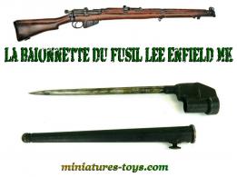 La baïonnette clou du fusil britannique Lee Enfield Mk