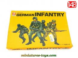 Les soldats allemands en figurine par Bandai au 1/48e