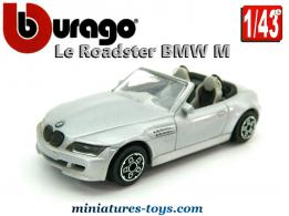La BMW M Roadster en miniature par Bburago au 1/43e