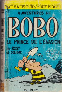La bd Bobo le prince de l'évasion aux éditions Dupuis Gag de poche