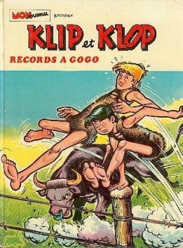 La BD Klip et Klop Records a gogo parue chez Mon Journal en 1974