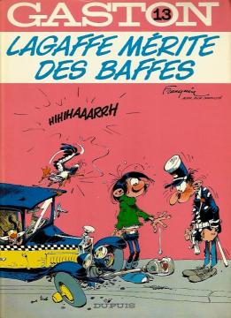 La BD Lagaffe mérite des baffes n°13 parue chez Dupuis en 1991