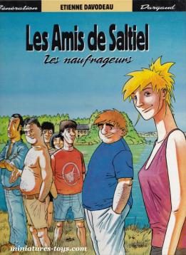 La BD Les amis de Saltiel Les naufrageurs parue aux Editions Dargaud en 1993