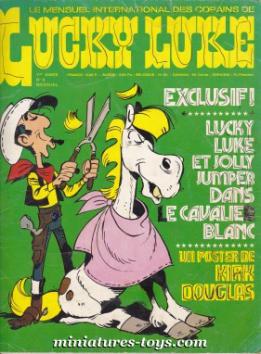 Le magazine de BD Lucky Luke n° 8 paru aux Editions Dargaud en 1974