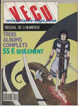 Le recueil d'albums de BD reliés Vécu n°51 52 et 53 