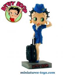 Statue de 52 cm de haut de Betty Boop en robe orange (1